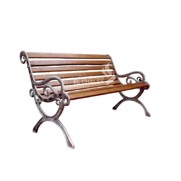 Silla dos puestos para exterior parque