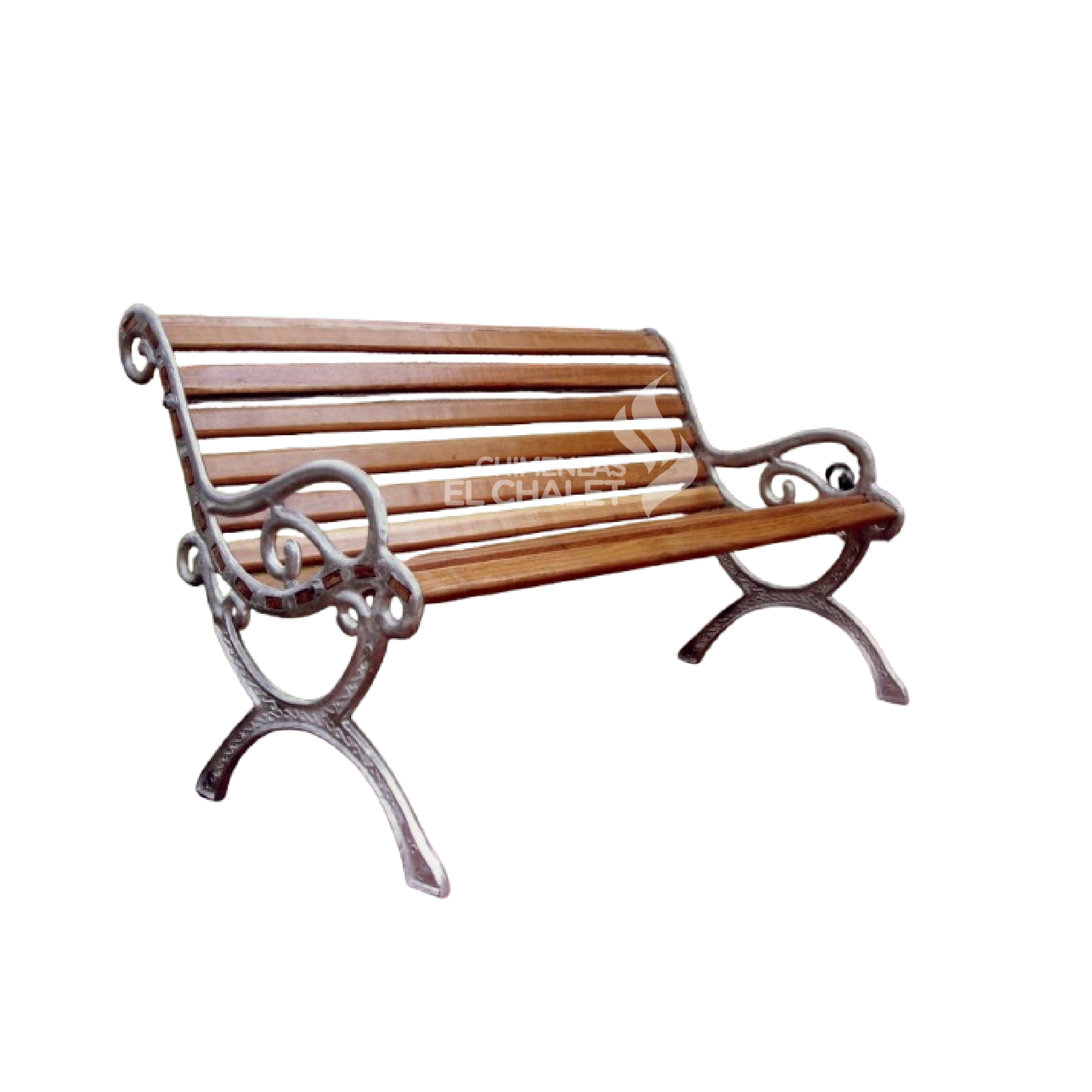 silla parque escaño dos puestos balcon exterior aluminio – 6